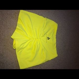 Ryderwear scrunch bum neon shorts